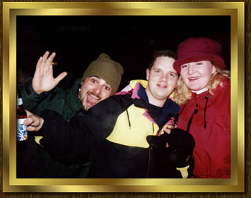 Me, Darryl and Denise New Years 98'